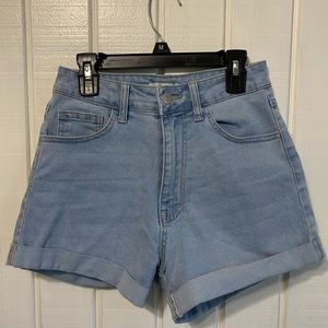 Forever 21 High Rise Jean Shorts